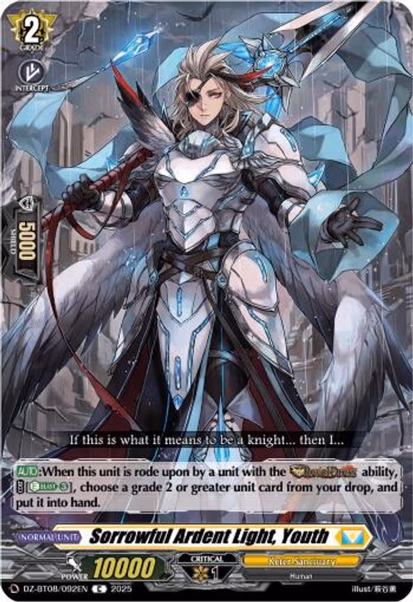 Sorrowful Ardent Light, Youth - C (DZ-BT08/092EN)