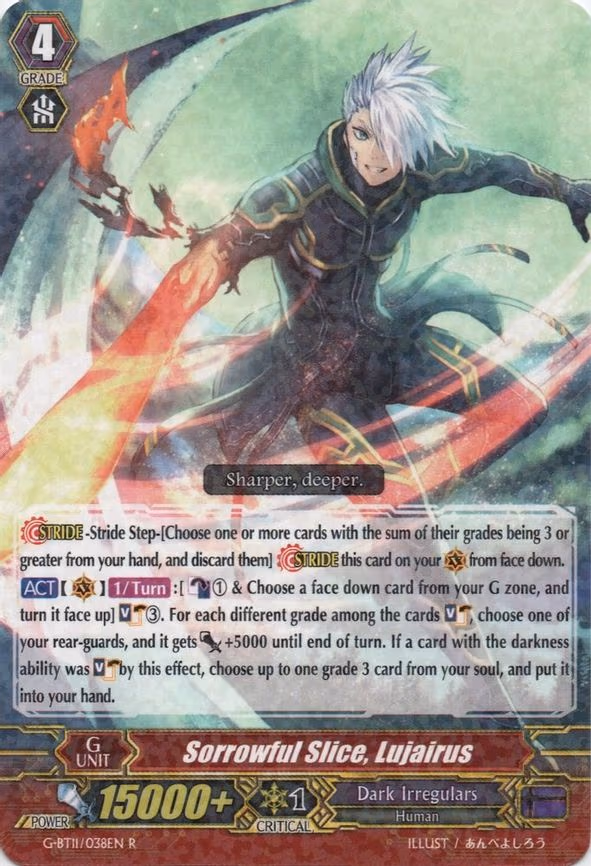 Sorrowful Slice, Lujairus - R (G-BT11/038EN)