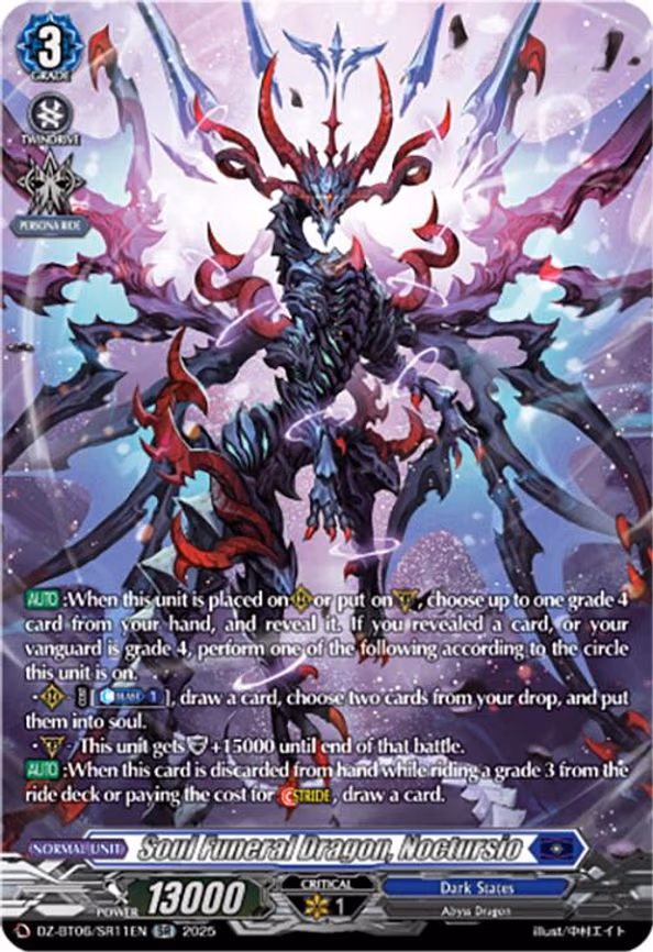 Soul Funeral Dragon, Noctursio - SR (DZ-BT06/SR11EN)