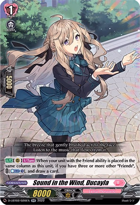 Sound in the Wind, Ducayla - RR (D-LBT02/020EN)