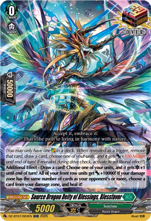 Source Dragon Deity of Blessings, Blessfavor