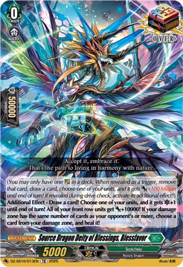 Source Dragon Deity of Blessings, Blessfavor