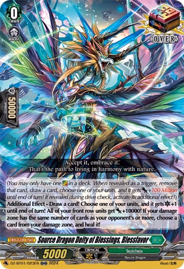 Source Dragon Deity of Blessings, Blessfavor