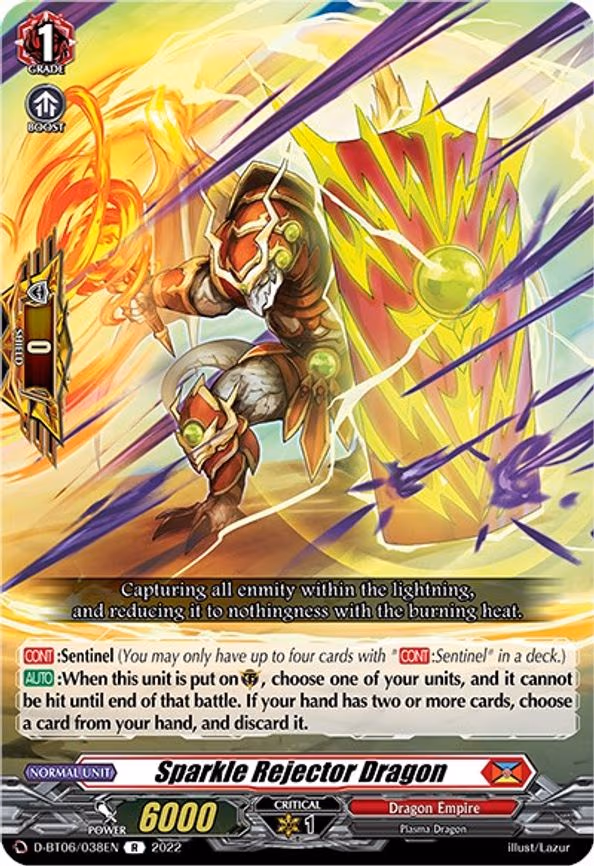 Sparkle Rejector Dragon - R (D-BT06/038EN)