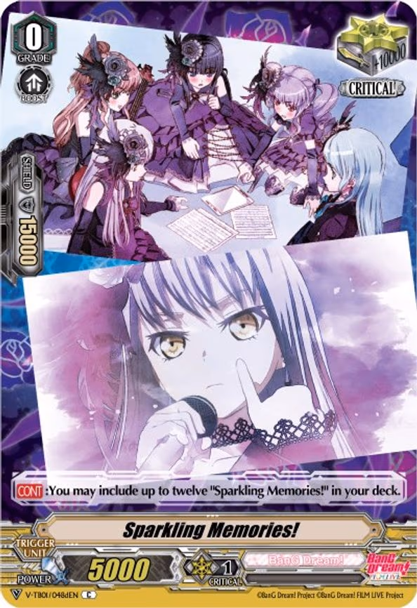 Sparkling Memories! (D) (Roselia) - C (V-TB01/048dEN)