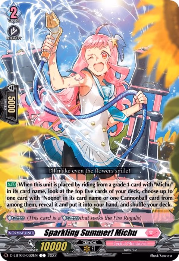 Sparkling Summer! Michu - C (D-LBT03/062EN)