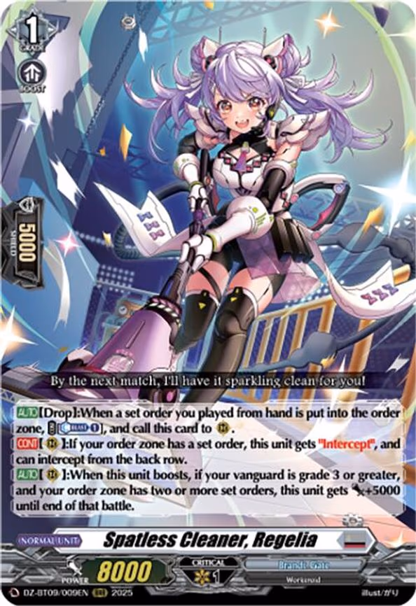 Spatless Cleaner, Regelia - RRR (DZ-BT09/009EN)