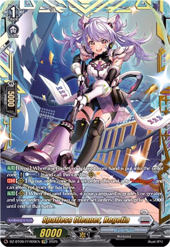 Spatless Cleaner, Regelia - Double Frame Rare (DZ-BT09/FFR09EN)