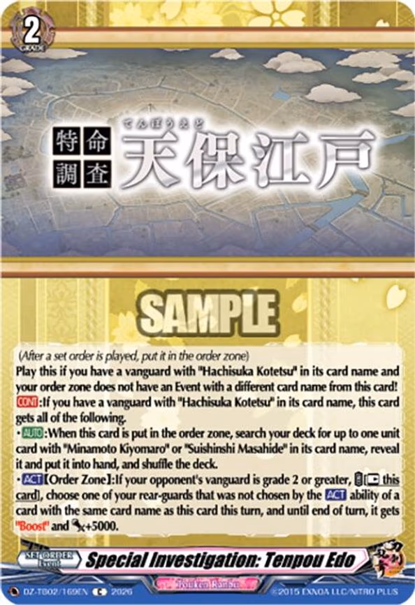 Special Investigation: Tenpou Edo - C (DZ-TB02/169EN)