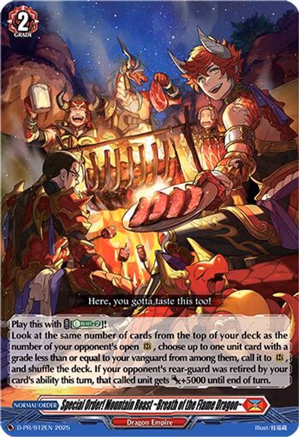 Special Order! Mountain Roast ~Breath of the Flame Dragon