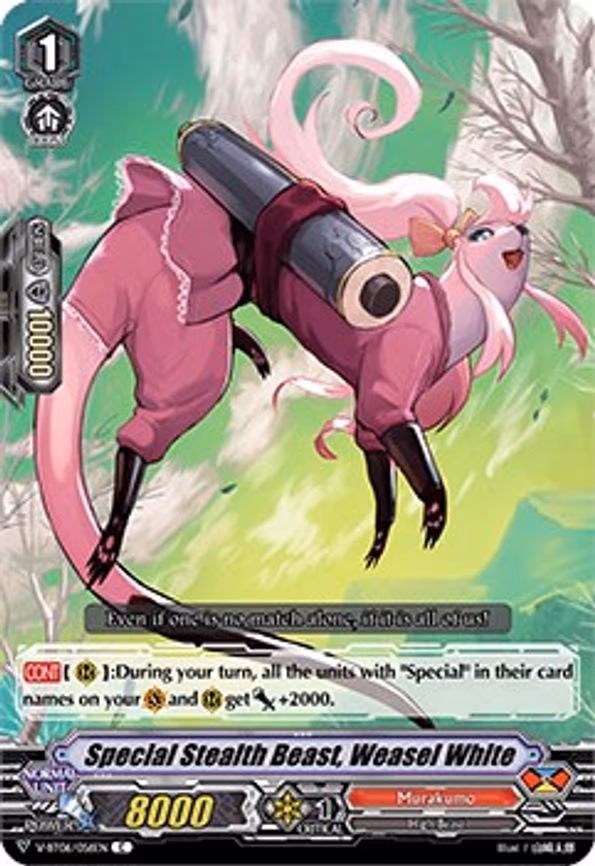 Special Stealth Beast, Weasel White - C (V-BT06/056EN)