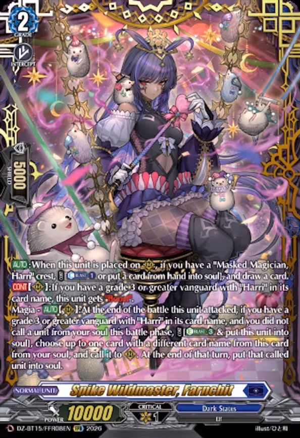 Spike Wildmaster, Farnchit - Double Frame Rare (DZ-BT15/FFR08EN)