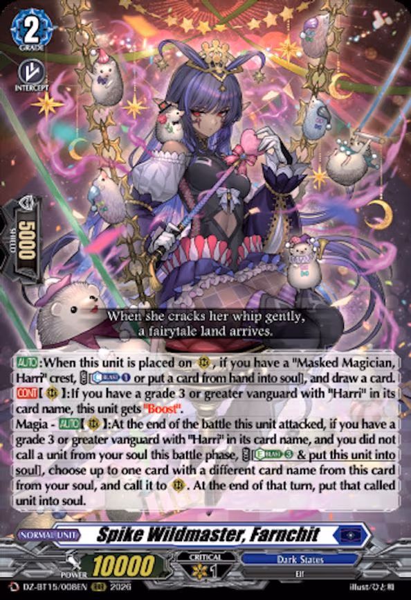 Spike Wildmaster, Farnchit - RRR (DZ-BT15/008EN)