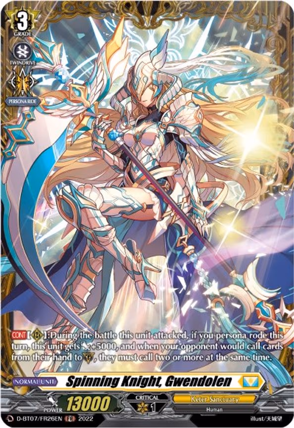 Spinning Knight, Gwendolen - FR (D-BT07/FR26EN)