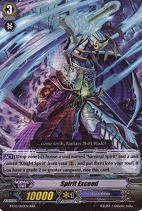 Spirit Exceed - RRR (BT02/002EN)
