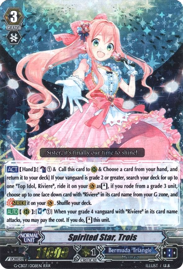Spirited Star, Trois - RRR (G-CB07/008EN)