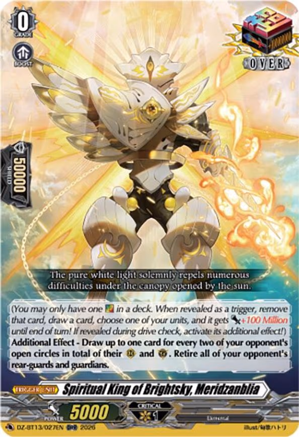 Spiritual King of Brightsky, Meridzanblia - ORR (DZ-BT13/027EN)
