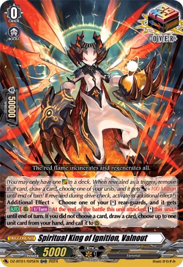 Spiritual King of Ignition, Valnout - ORR (DZ-BT01/025EN)