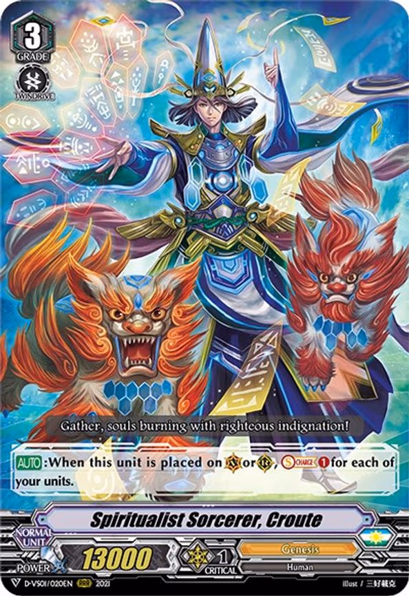 Spiritualist Sorcerer, Croute - RRR (D-VS01/020EN)