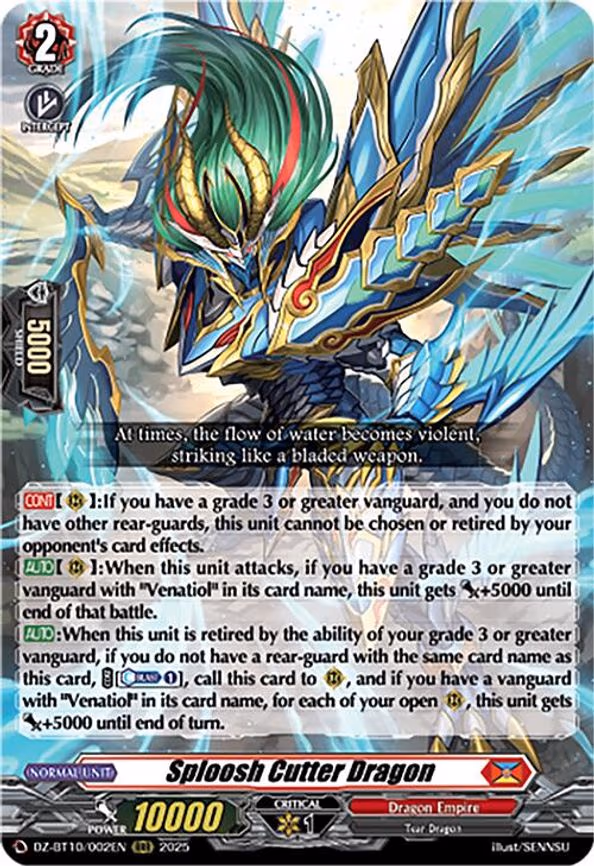 Sploosh Cutter Dragon - RRR (DZ-BT10/002EN)