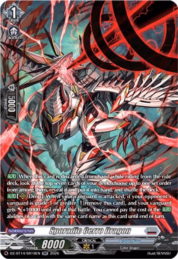 Sporadic Cerro Dragon