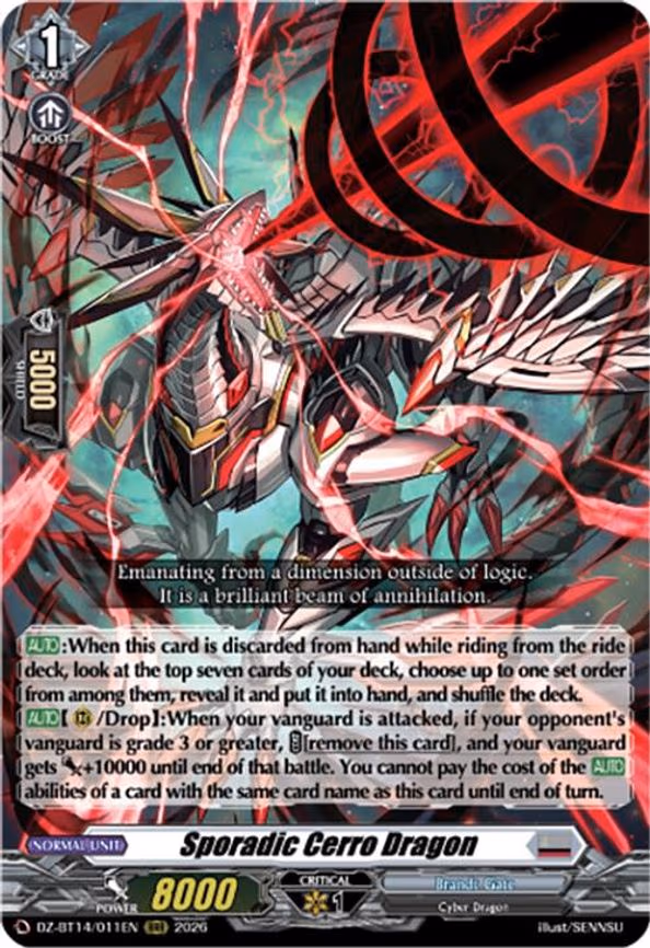 Sporadic Cerro Dragon