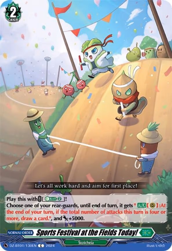 Sports Festival at the Fields Today! - C (DZ-BT01/130EN)