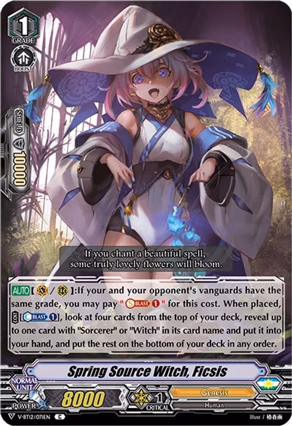 Spring Source Witch, Ficsis - C (V-BT12/071EN)