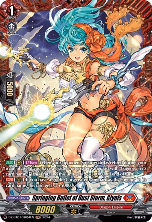 Springing Bullet of Dust Storm, Glynis - FR (DZ-BT01/FR04EN)