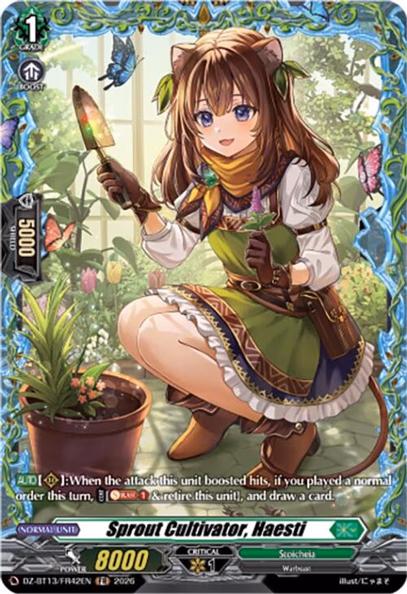 Sprout Cultivator, Haesti - Frame Rare (DZ-BT13/FR42EN)