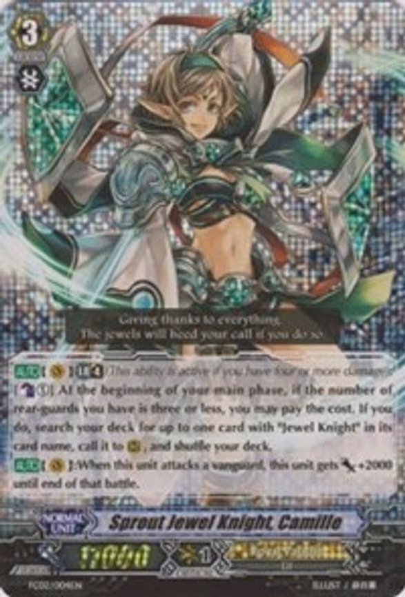 Sprout Jewel Knight, Camille - RRR (FC02/004EN)