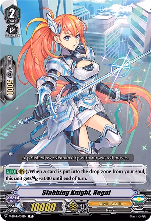 Stabbing Knight, Regal - C (V-EB14/036EN)