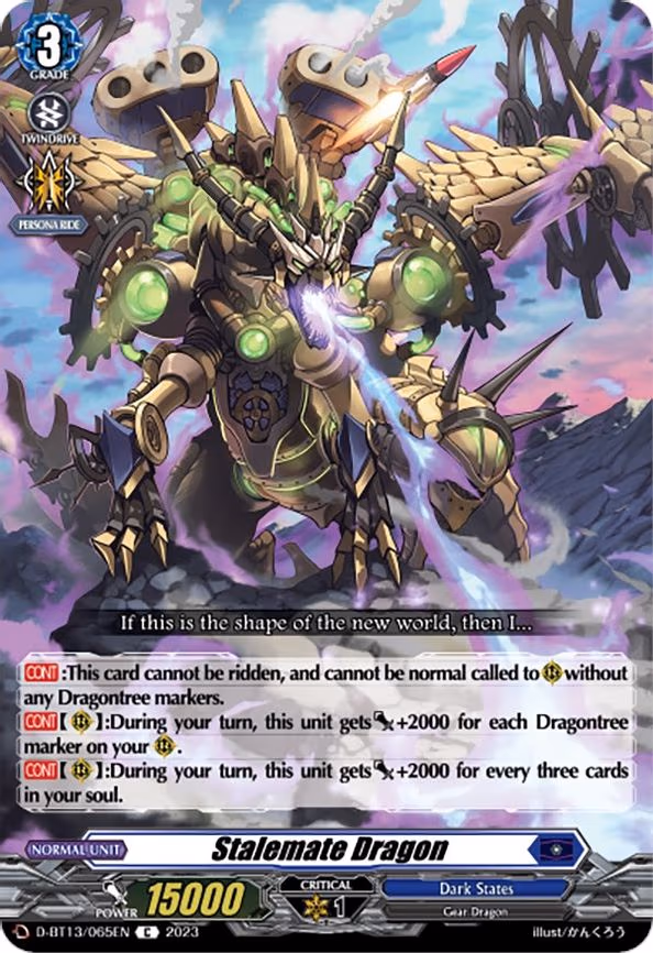 Stalemate Dragon - C (D-BT13/065EN)