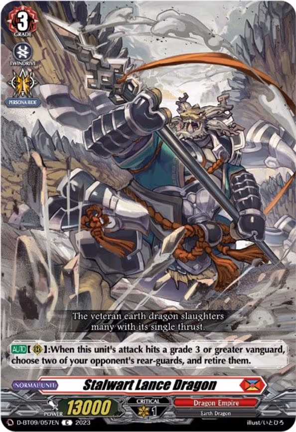 Stalwart Lance Dragon - C (D-BT09/057EN)