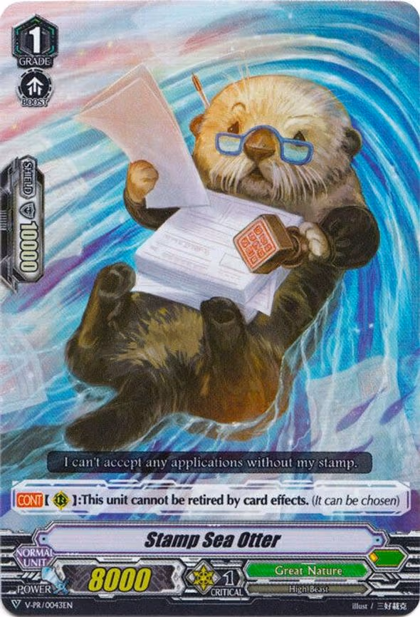 Stamp Sea Otter - PR (V-PR/0043EN)