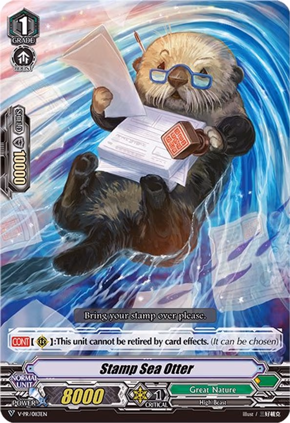 Stamp Sea Otter - PR (V-PR/0113EN)