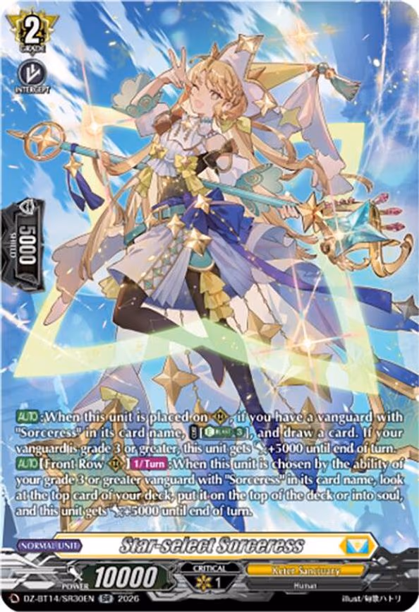 Star-select Sorceress - SR (DZ-BT14/SR30EN)