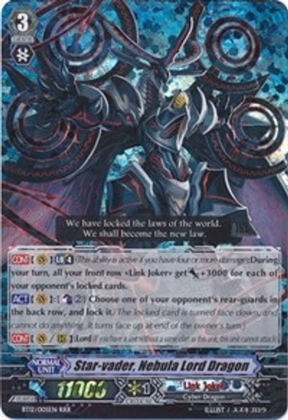 Star-vader, Nebula Lord Dragon - RRR (BT12/005EN)