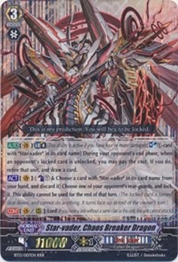 Star-vader, Chaos Breaker Dragon - RRR (BT13/007EN)