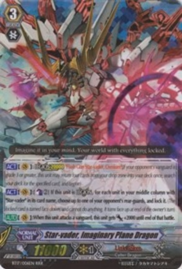 Star-vader, Imaginary Plane Dragon - RRR (BT17/006EN)