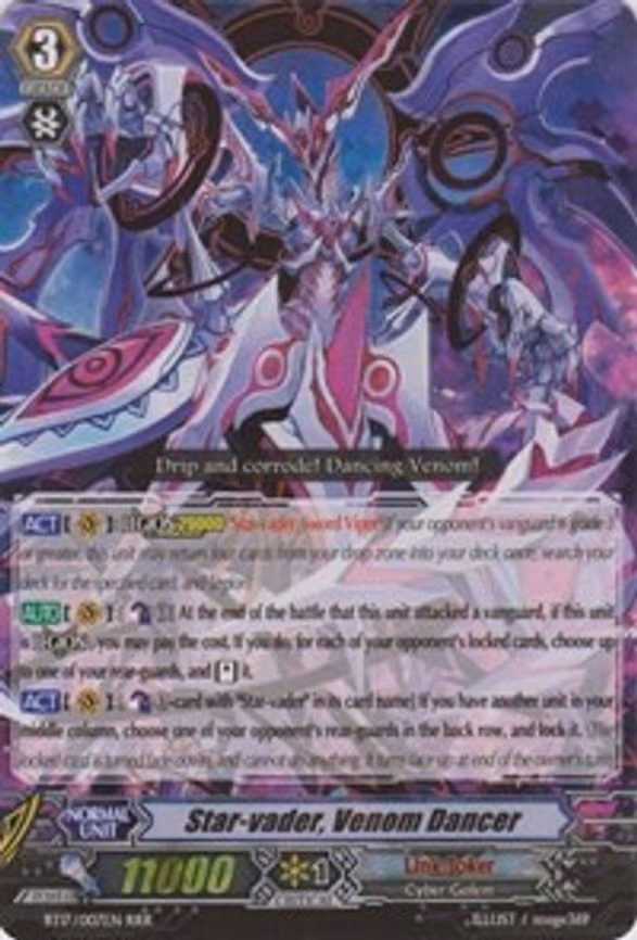 Star-vader, Venom Dancer - RRR (BT17/007EN)