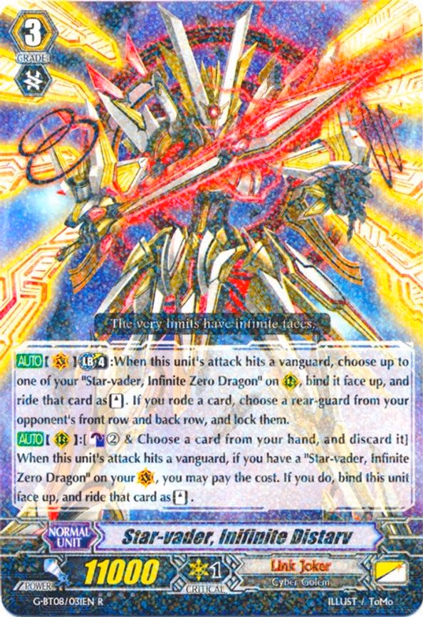 Star-vader, Infinite Distarv - R (G-BT08/031EN)