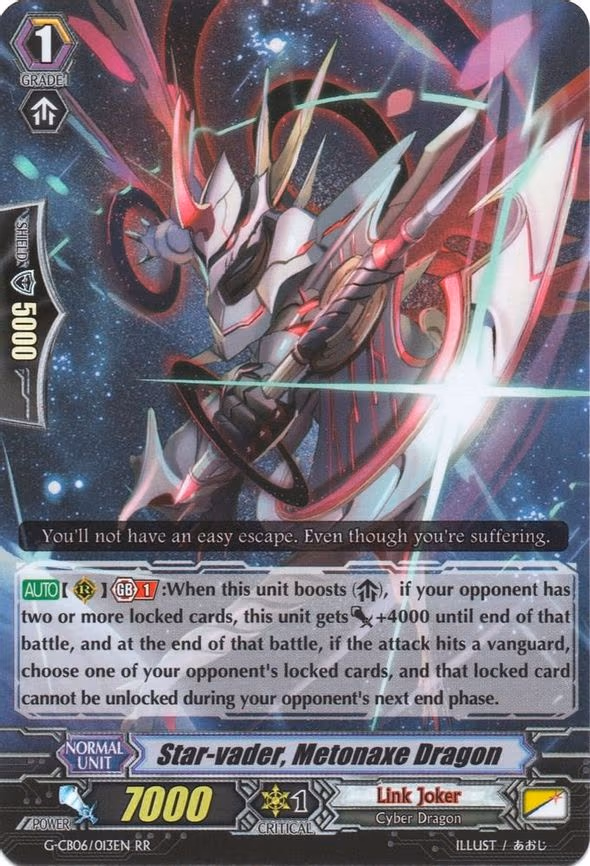 Star-vader, Metonaxe Dragon - RR (G-CB06/013EN)