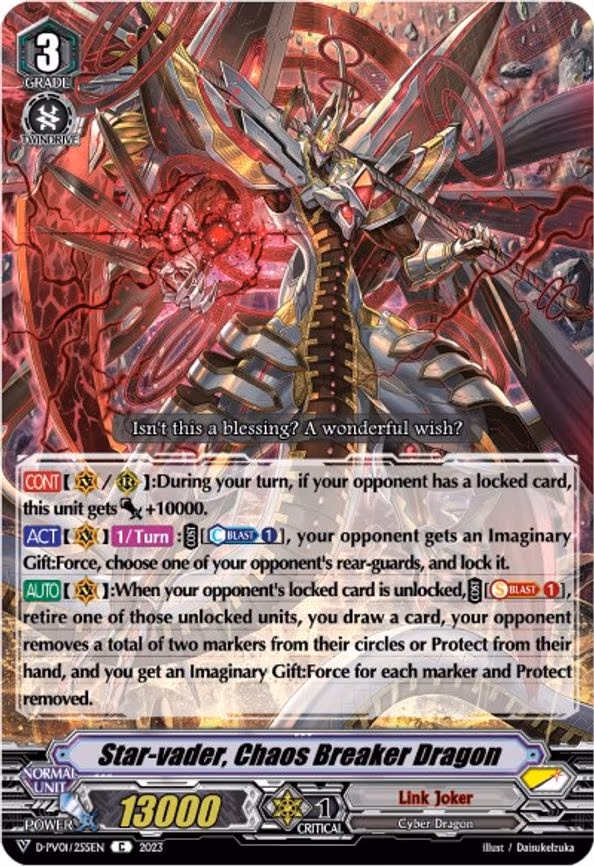 Star-vader, Chaos Breaker Dragon - C (D-PV01/255EN)