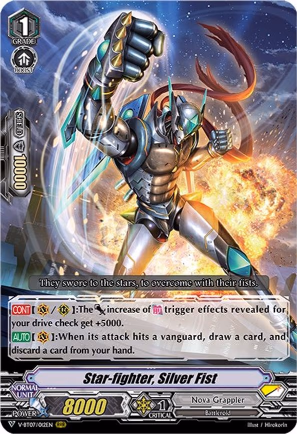 Star-fighter, Silver Fist - RRR (V-BT07/012EN)