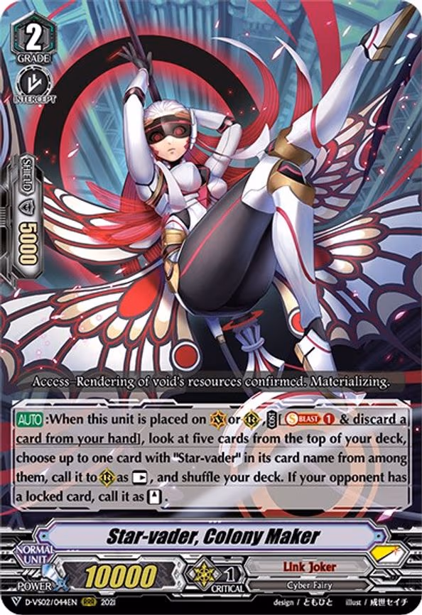 Star-vader, Colony Maker - RRR (D-VS02/044EN)