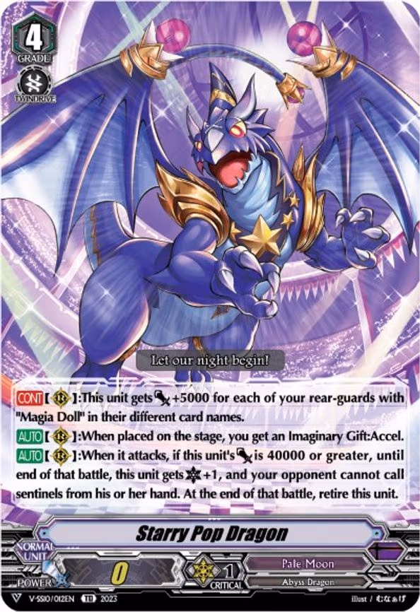 Starry Pop Dragon - TD (V-SS10/012EN)