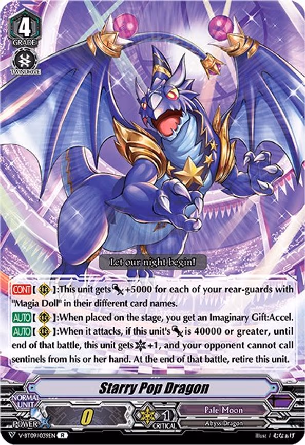 Starry Pop Dragon - R (V-BT09/039EN)