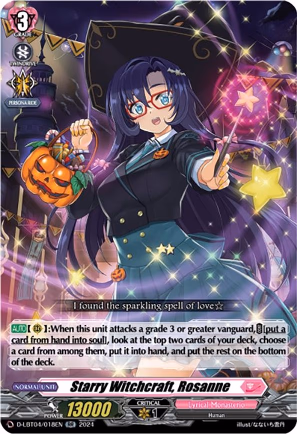 Starry Witchcraft, Rosanne - RR (D-LBT04/018EN)
