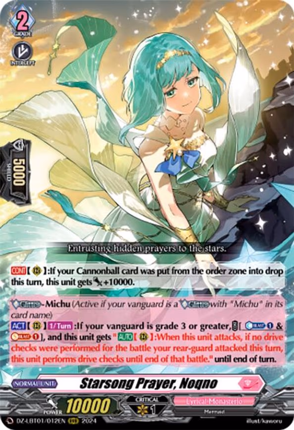 Starsong Prayer, Noqno - RRR (DZ-LBT01/012EN)